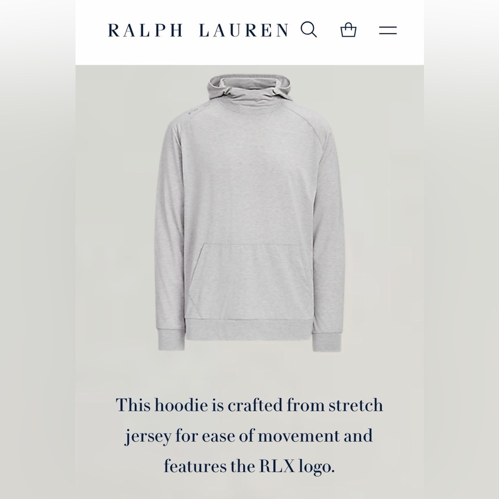Ralph Lauren Men's Heather Gray Hoodie

PTP 23”
L 28” - Picture 4 of 9